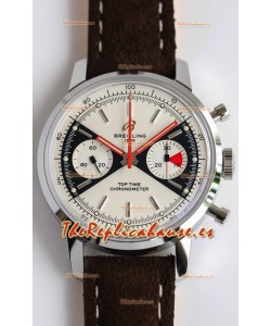 Breitling Top Time Edition Correa de Piel Reloj Réplica Suizo Espejo 1:1