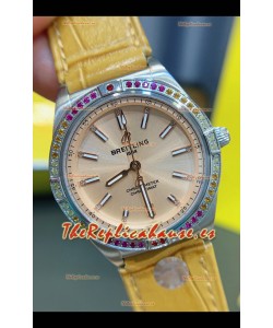 Breitling Chronomat Automatic 36MM Reloj Réplica Suizo Espejo 1:1 Caja Acero