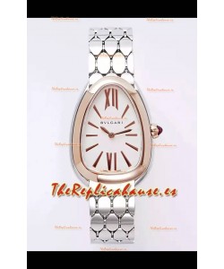 Bvlgari Serpenti Seduttori Edition Caja en Oro Rosado Dos Tonos Reloj Super Clone