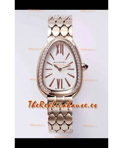 Bvlgari Serpenti Seduttori Edition en Caja Oro Rosado Reloj Super Clone