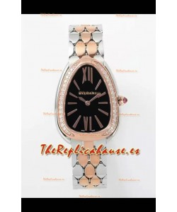 Bvlgari Serpenti Seduttori Edition Caja en Oro Rosado Dos Tonos Reloj Super Clone