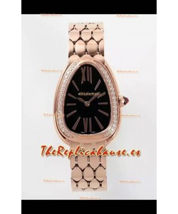 Bvlgari Serpenti Seduttori Edition en Caja Oro Rosado Reloj Super Clone
