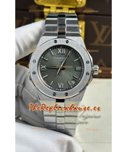 Chopard Alpine Eagle Acero Inoxidable Dial Gris Super Clone Reloj Réplica 