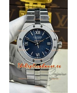 Chopard Alpine Eagle Acero Inoxidable Dial Azul Super Clone Reloj Réplica 