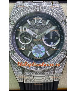 Hublot Big Bang Unico Diamonds Edición Espejo 1:1 Reloj Réplica Suizo