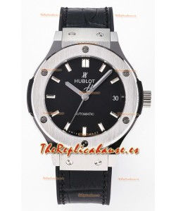 Hublot Super Clone Classic Fusion Titanium 38MM Reloj Réplica Espejo 1:1 Dial Negro