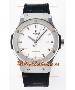 Hublot Super Clone Classic Fusion Titanium 42MM Reloj Réplica Espejo 1:1 Dial Blanco