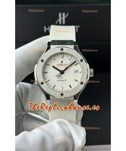 Hublot Super Clone Classic Fusion Titanium 38MM Reloj Réplica Espejo 1:1 Dial Blanco