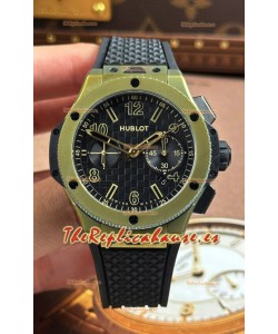Réplica del Reloj Hublot Big Bang Super Clone 20.º Aniversario de Titanio con Caja de Oro Rosado