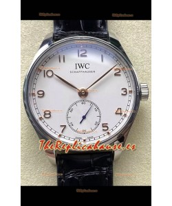 IWC Portugieser Super Clone Automatic 41 IW358303 Dial Blanco en Caja de Acero