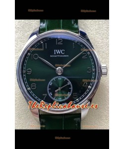 IWC Portugieser Super Clone Automatic 41 IW358310 Dial Verde en Caja Acero