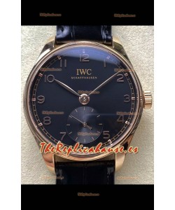 IWC Portugieser Super Clone Automatic 41 IW358401 Dial Marrón Caja Oro Rosado