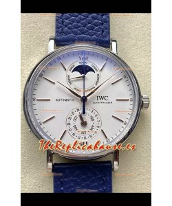 IWC IW359001 Portofino Complete Calendar 904L Acero Inoxidable Reloj Réplica Suizo 