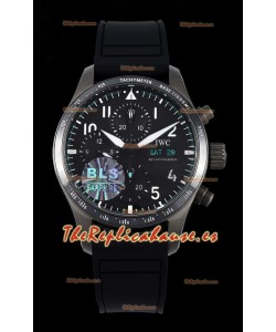 IWC Pilot's IW388306 Super Clone Chronograph 41 Mercedes-AMG Pertonas F1 Reloj Cerámica
