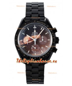 Omega Speedmaster Negro Venom Moon Dial Chronograph 42MM Reloj Réplica Espejo 1:1