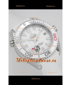 Omega Seamaster Planet Ocean Swiss Watch 39MM - Réplica Espejo 1:1 correa de Goma