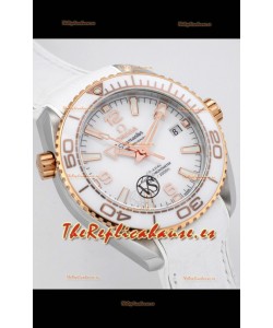 Omega Seamaster Planet Ocean Swiss Watch 39MM - Réplica Espejo 1:1 Correa Piel