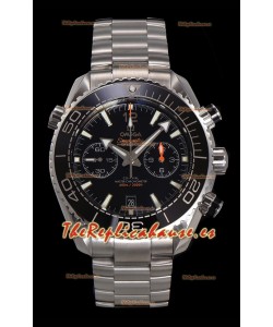 Omega Super Clone Planet Ocean 600M Cronógrafo Acero 904L Reloj Réplica