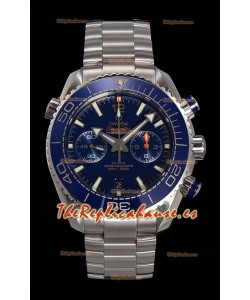 Omega Super Clone Planet Ocean 600M Cronógrafo Acero 904L Reloj Réplica