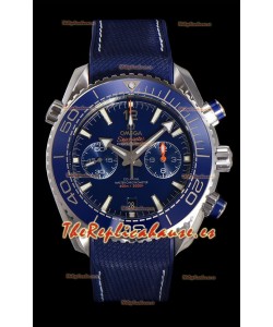 Omega Super Clone Planet Ocean 600M Cronógrafo Acero 904L Reloj Réplica