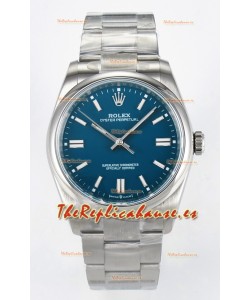 Rolex Oyster Perpetual Super Clone REF#126000 36MM Dial Azul Réplica Suiza