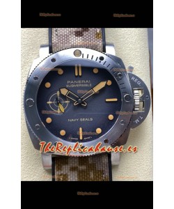 Panerai Super Clone Submersible PAM1518 Edición Navy Seals Reloj Réplica Suizo