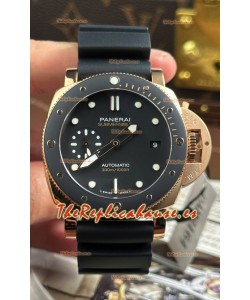 Panerai Super Clone Submersible PAM974 Reloj Oro Rosado 42MM