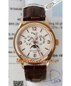 Patek Philippe Complications 4946R Reloj Réplica Suizo en Dial Blanco 