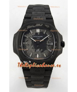Patek Philippe Nautilus 5711 DiW Dial Carbono Negro Reloj Réplica Suizo Espejo 1:1