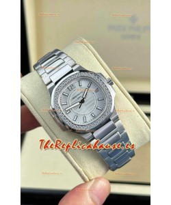 Patek Philippe Nautilus Super Clone 7010 32MM Réplica Espejo 1:1 Dial Acero 