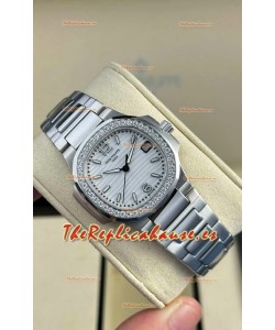 Patek Philippe Nautilus Super Clone 7010 32MM Réplica Espejo 1:1 Dial Acero 