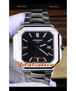 Patek Philippe Cubitus 5821 Caja Acero 904L Dial Negro Reloj Réplica Suizo 