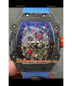 Richard Mille RM27-04 Caja Fibra de Carbono Reloj Réplica Suizo 1:1