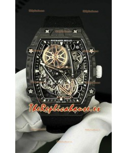 Richard Mille Super Clone 27-05 Negro Carbon Casing Reloj Réplica Suizo 