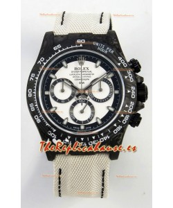 Reloj Rolex Daytona Super Clone DiW Cream Carbon V2 Edition Movimiento Cal.4130