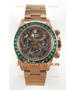 Reloj Rolex Daytona Super Clone Edición "Artisans De Genève - Glacier" Oro Rosado