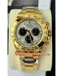 Rolex Daytona Super Clone 116519LN Dial Meteorito Movimiento Cal.4130 - Caja Oro Amarillo