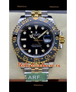 Réplica Suiza del Rolex GMT Masters II Super Clone M126713GRNR con Movimiento Cal.3285 - Reloj de Acero 904L