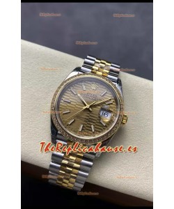 Rolex Super Clone Datejust Movimiento ETA 3235 36MM Reloj Suizo Oro Amarillo Dos Tonos