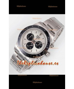 Rolex Daytona Super Clone BLAKEN Paul Newman Dial Acero Reloj Réplica Suizo - Movimiento 4130
