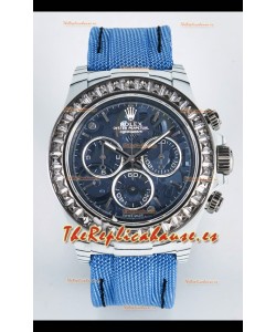 Rolex Daytona Super Clone Edición "Artisans De Genève - Arolla Glacier" Reloj Fibra de Carbono