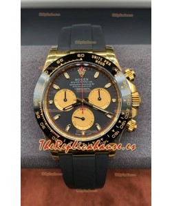 Rolex Daytona Super Clone M126518 Movimiento Original Cal.4131 Oro Amarillo Dial Gris
