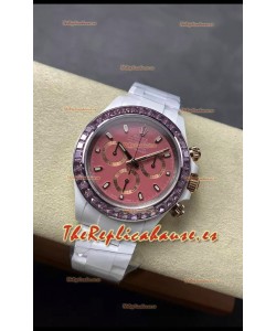 Rolex Daytona AET Remould Dial Verde Octuro Correa Entera en Cerámica en Movimiento Cal.4130