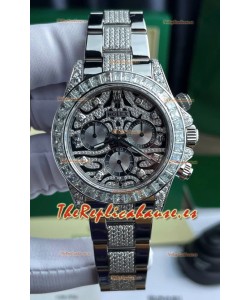 Rolex Daytona Super Clone Edición "Eye of the Tiger" en Caja Acero 904L Reloj Réplica Espejo 1:1