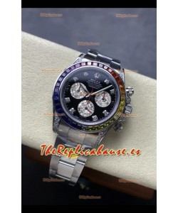 Rolex Daytona Super Clone 116509 Acero Inoxidable Espejo 1:1 Movimiento Cal.4131 Reloj Réplica