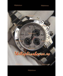 Rolex Daytona Movimiento Japonés Reloj Réplica en Dial Patrón Meteorito