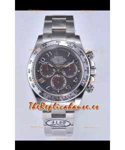 Rolex Cosmograph Daytona M116519 Movimiento Original Cal.4130 - Reloj Acero 904L Dial Gris