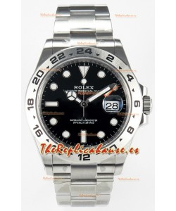 Rolex Explorer II Super Clone M216570-002 Reloj Réplica Espejo 1:1 - Dial Negro CAL. 3285 Movement