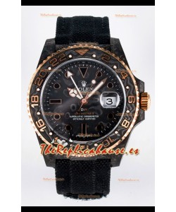 Rolex GMT Masters II Super Clone DiW Edition Réplica Suiza Ligera Reloj Caja Carbono
