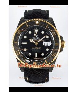 Rolex GMT Masters II Super Clone DiW Edition Réplica Suiza Ligera Reloj Caja Carbono